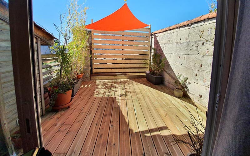 Création d'aménagements extérieurs - Art Toit 33 - Création de terrasses bois à Lormont